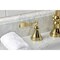 Kingston Brass KS2982CFL Century Widespread Bathroom Faucet W/ Brass Pop-Up, Brass KS2982CFL - alternate 4